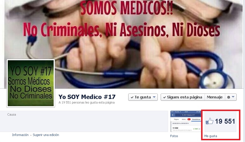 marcha medicos fanpage