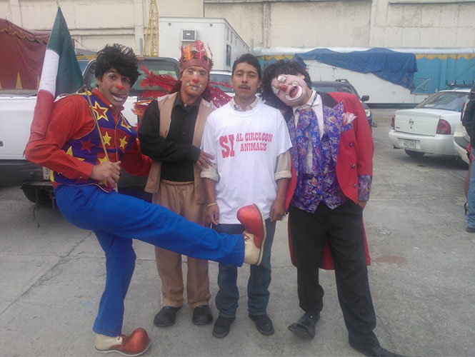 marcha sí al circo con animales 2