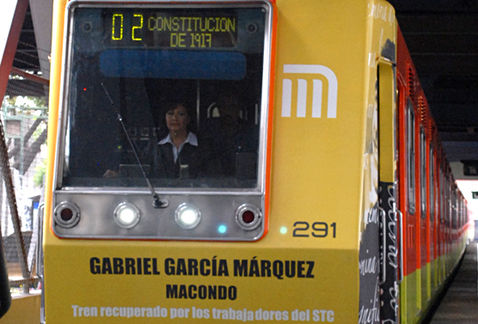 metro Gabriel García Márquez México 2