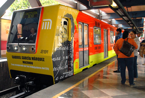 metro Gabriel García Márquez México