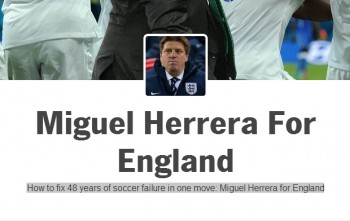 miguel herrera for england portada