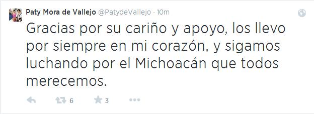 paty mora da las gracias y se despide del DIF