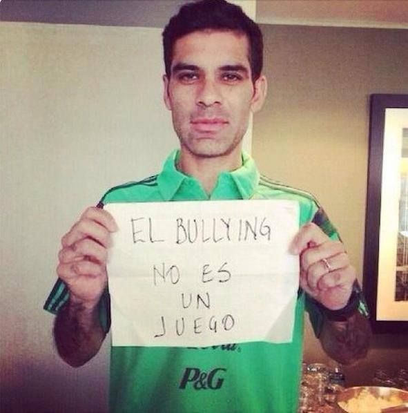 rafa marquez el bullying no es juego