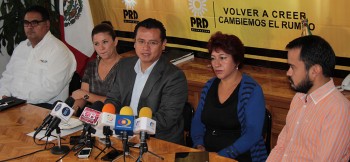 rueda de prensa PRD Michoacán