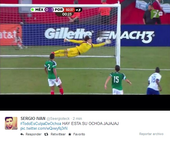 selección mexicana ochoa o corona ahi esta memo
