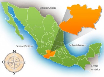 Michoacán mapa