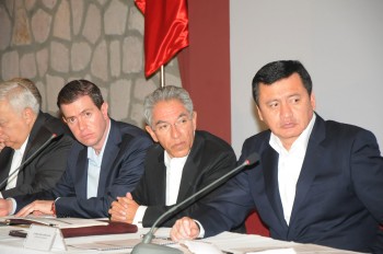 Osorio Chong, Salvador Jara y Alfredo Castillo