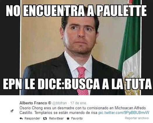 comisionado castillo meme a buscartuta enero