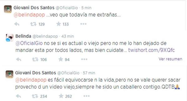 giovani vs belinda tuits
