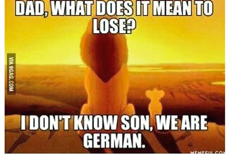 meme Alemania vs Argentina