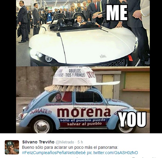 peña nieto cumpleaños me you carros