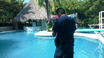 protección civil supervisión en balnearios Michoacán