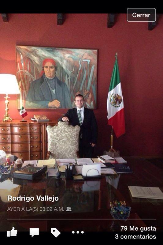 rodrigo vallejo foto en casa de gobierno