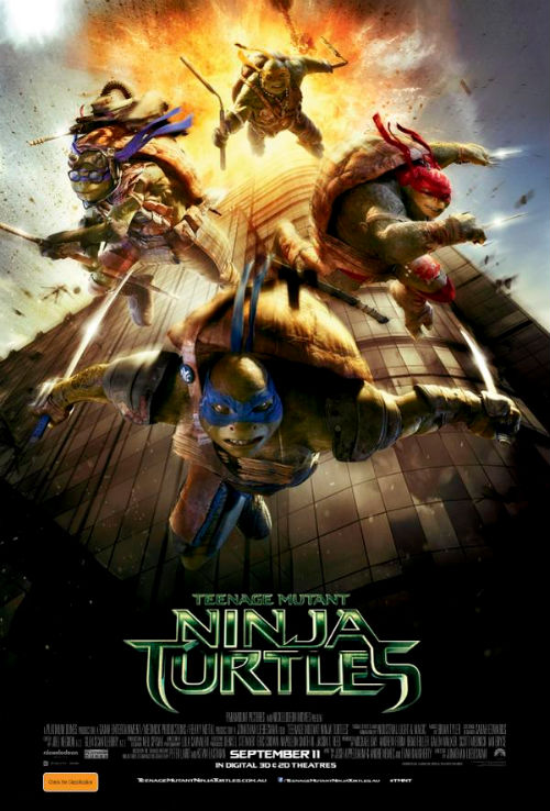 tortugas ninja poster censurado atentado