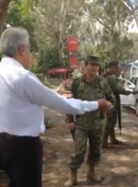 Andrés Manuel López Obrador Ejército cateo