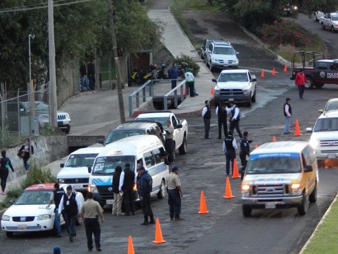 Arranca COCOTRA Inspección Nocturna De Unidades En Morelia