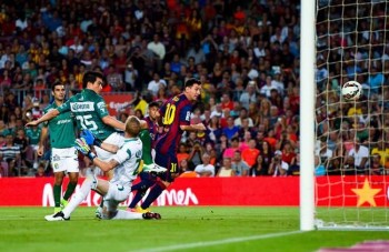 Barcelona golea al León 6-0