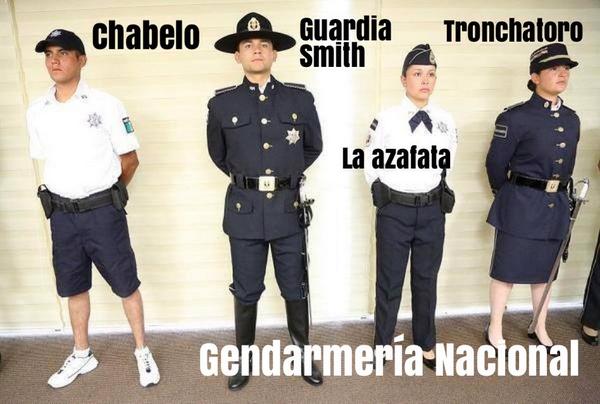 Gendarmería Nacional meme 5