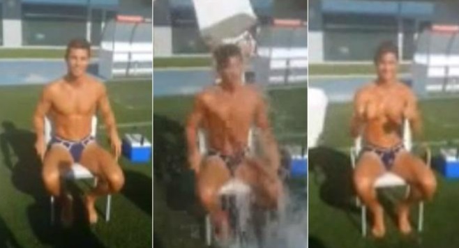 #IceBucketChallenge Cristiano Ronaldo