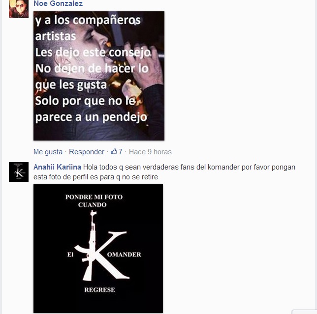 el komander campaña fans 2