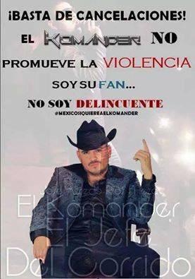el komander campaña fans