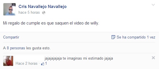 fausto vallejo sobrino cris navallejo cumple video willy