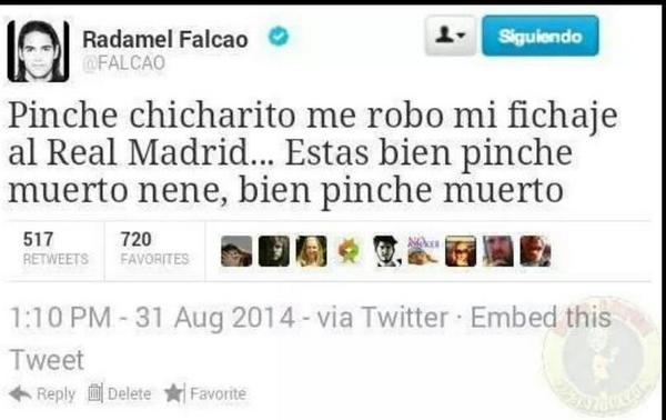 meme Chicharito al Real Madrid