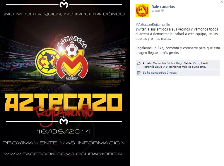 monarcas morelia aztecaso convocatoria 2