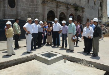 obra construcción Mercado de Antojitos Morelia