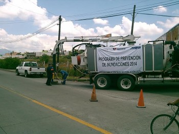 prevención inundaciones Morelia OOAPAS