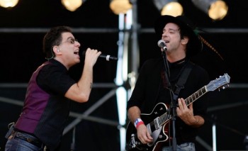 Andrés Calamaro y Gustavo Cerati