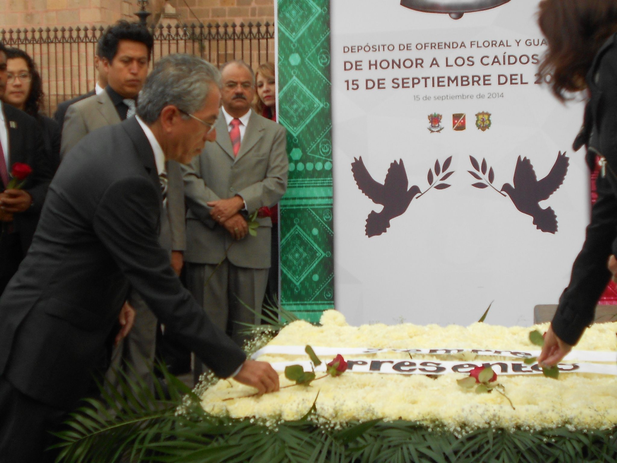 Honor a la gente caída del atentado Terrorista 2008 Morelia