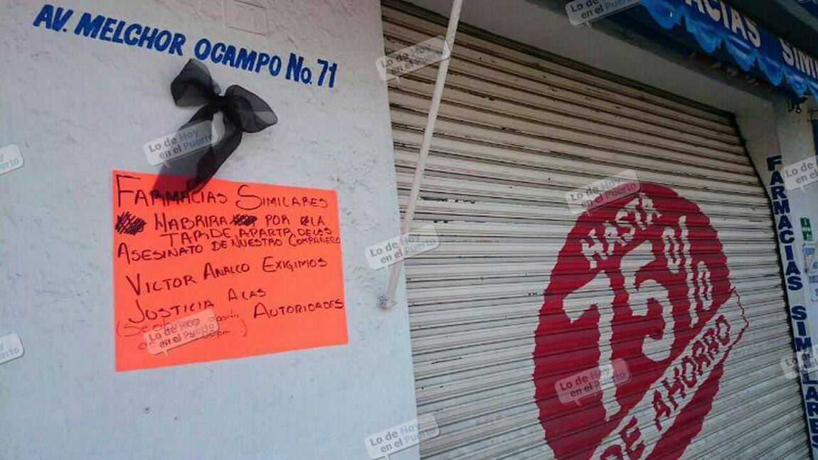 Farmacias Similares cerrada por asesinato de empleado en Lázaro Cárdenas 2