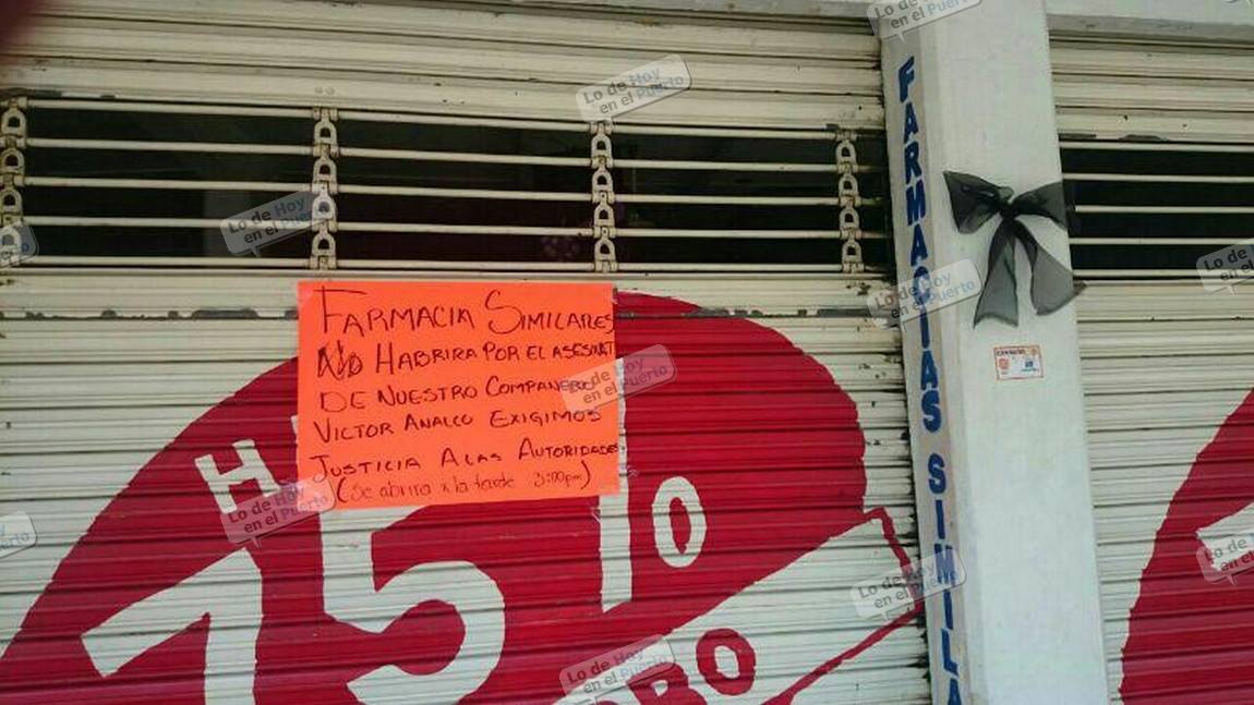 Farmacias Similares cerrada por asesinato de empleado en Lázaro Cárdenas 4