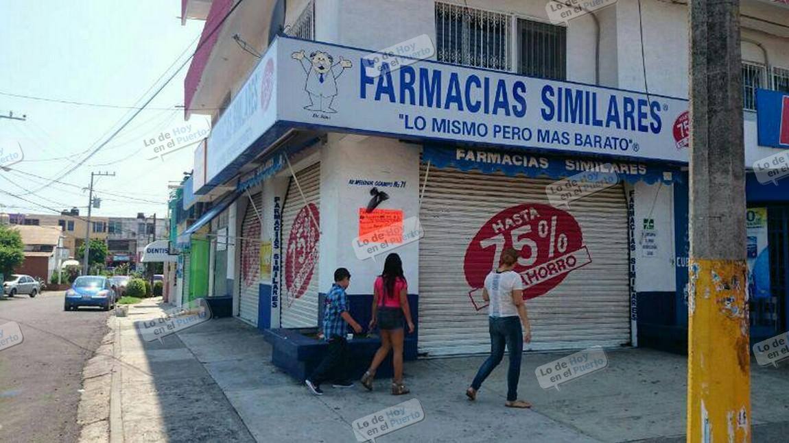 Farmacias Similares cerrada por asesinato de empleado en Lázaro Cárdenas