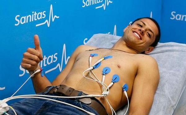 Javier Hernández Chicharito exámenes médicos Real Madrid