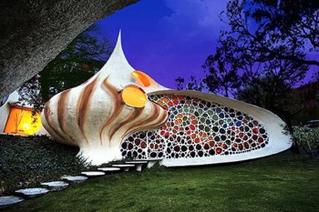 Casa Nautilus (México DF, México). Pues eso, digno del capitán Nemo.