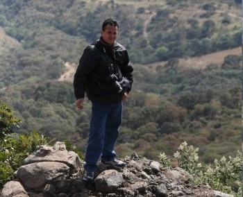 Raúl López fotoperiodista de Cambio de Michoacán