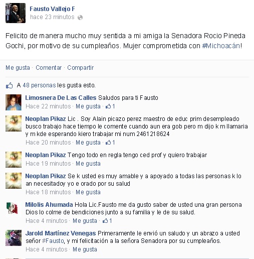 fausto vallejo post reaparece 8 sept