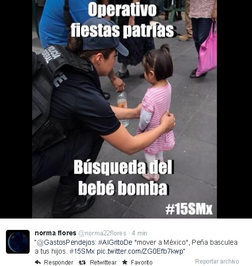 grito independencia meme revisión bebés. meme 2