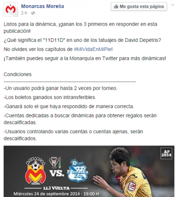 monarcas morelia dinámica