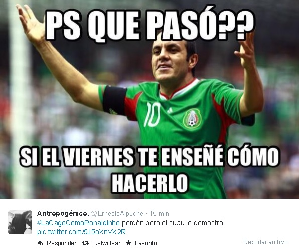 ronaldinho la cago meme 3