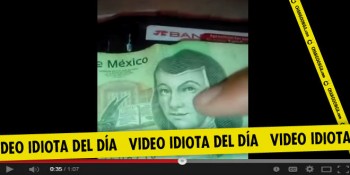 video idiota la monita del billete de 200