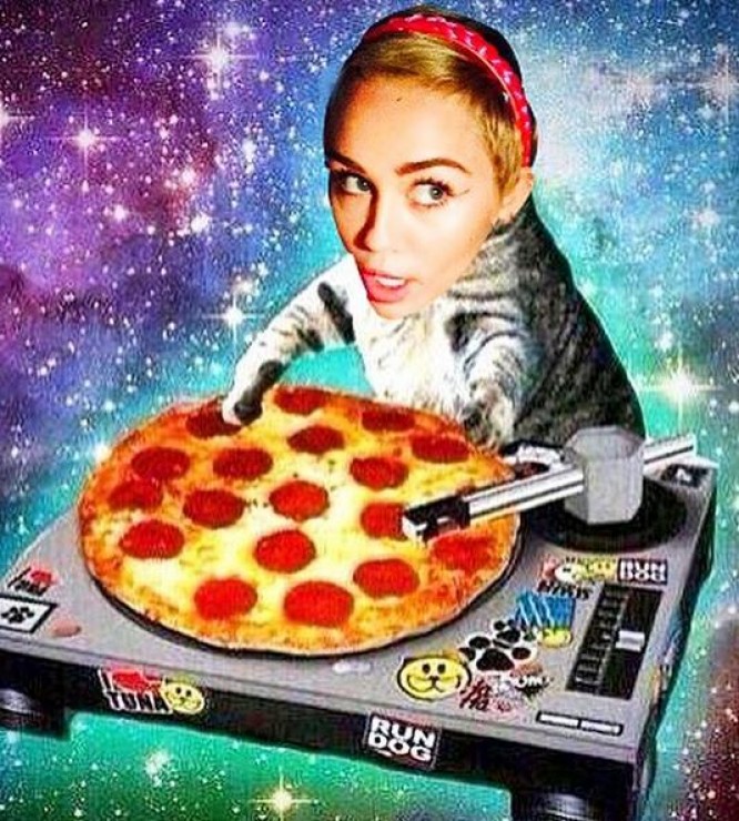 Miley pizzas