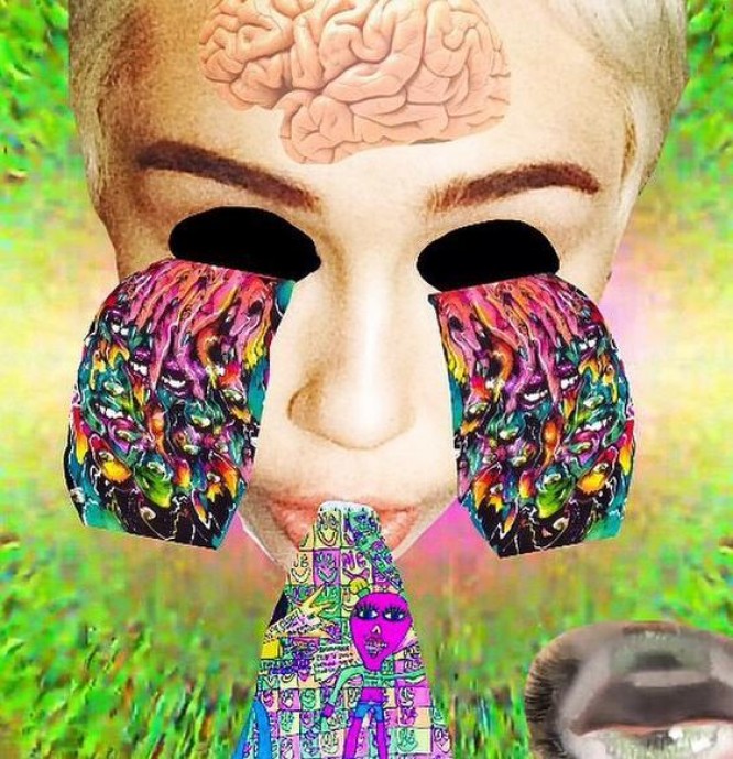 Miley surrealista