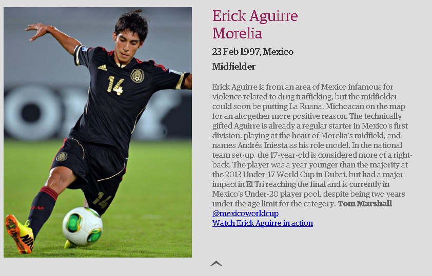 erick aguirre monarcas morelia the guardian