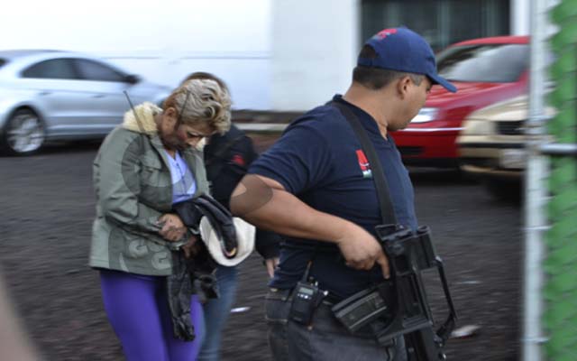 esposa de La Tuta Ana Patiño detenida por la PGJE