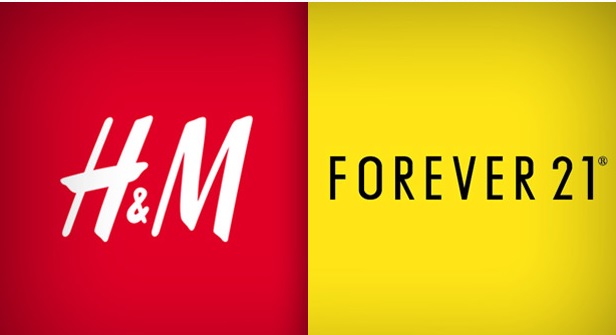 hm forever 21 logos