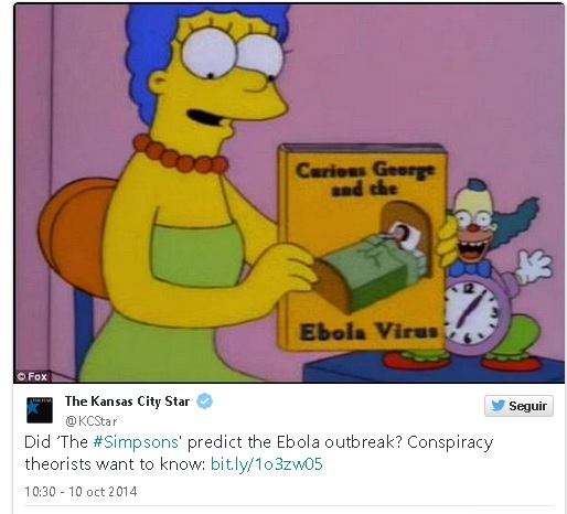 los simpson ébola