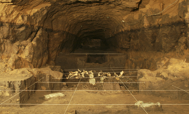 tunel teotihuacan